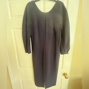 Massimo Dutton dark blue raglan sleeve dress